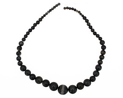 Blue Tiger Eye Round Graduated 4-16mm