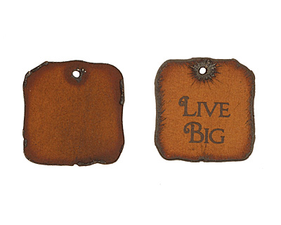 The Lipstick Ranch Etched Rusted Iron 