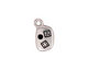 TierraCast Antique Silver (plated) Lucky Charm w/ Glue In 10x17mm