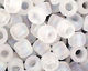 TOHO Transparent Rainbow Frosted Crystal Round 6/0 Seed Bead
