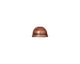 TierraCast Antique Copper (plated) Classic Dome Bead Cap 6x9mm