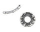 Saki Sterling Silver Molten Frame Toggle Clasp 21mm, 26mm bar