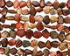Apple Jasper Faceted Nugget 9-13x9-16mm