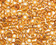 TOHO Gold Lined Rainbow Topaz Round 11/0 Seed Bead
