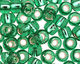 TOHO Dark Peridot (with Silver Lining) Round 6/0 Seed Bead
