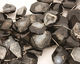 Black Druzy Freefrom Nugget 19-33x24-34mm