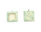 Jangles Ceramic Robin's Egg (matte) Square Bezel 28-29x31-32mm
