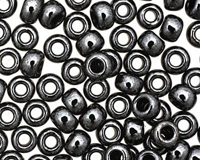 TOHO Metallic Hematite Round 8/0 Seed Bead
