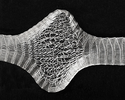 Artistic Wire Silver Mesh 10mm, 1 meter