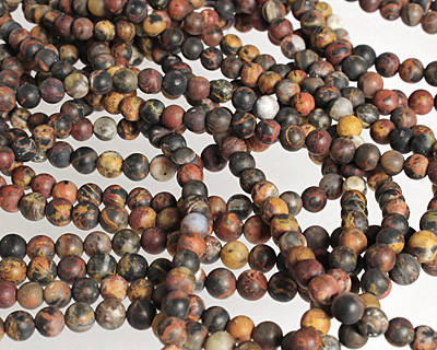 Pilbara Jasper (matte) Round 5-7mm