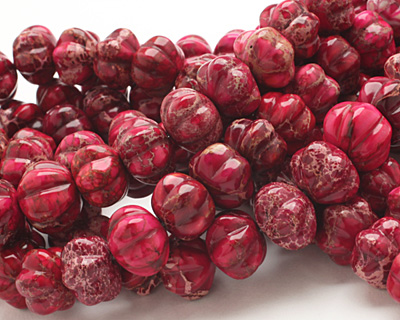 Ruby Impression Jasper Pumpkin 13x18mm