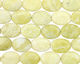 Natural Lemon Jade Flat Oval 20x15mm
