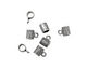 Pewter Zigzag Bail (Large Hole) 9x12mm