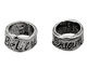 Rustic Charms Sterling Silver Dream/Believe Slide 5x9mm