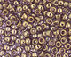 TOHO Gold Lustered Light Tanzanite Round 11/0 Seed Bead