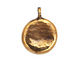 Green Girl Bronze Round Bezel 30x38mm