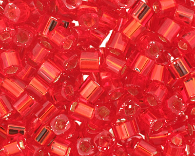TOHO Ruby (with Silver Lining) Cube 1.5mm Seed Bead