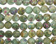 Fuchsite Ruby Puff Coin 18mm