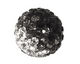 Jet/Crystal Ombre Pave Round 12mm (1.5mm hole)