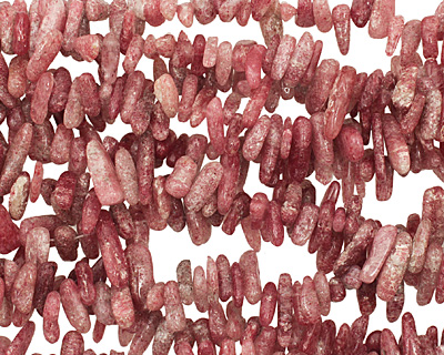 Strawberry Quartz (natural) Stick 4-6x11-19mm