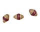 African Paper (eggplant, gray) Rice 24-26x16-17mm