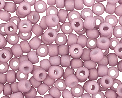 TOHO Opaque Pastel Frosted Light Lilac Round 11/0 Seed Bead