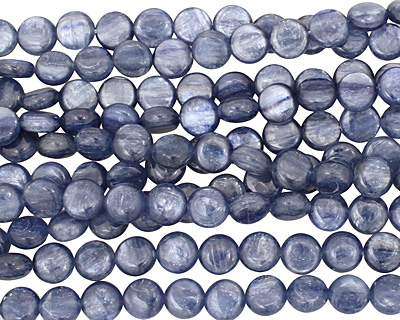 Kyanite Puff Coin 10mm