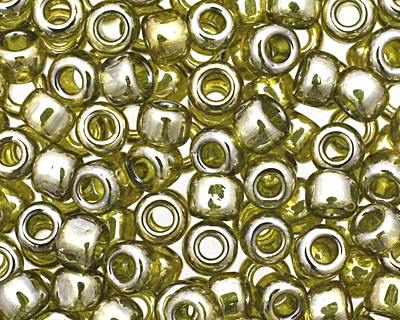 TOHO Gold Lustered Green Tea Round 8/0 Seed Bead
