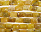 Natural Yellow Agate Thin Pillow 25x18mm