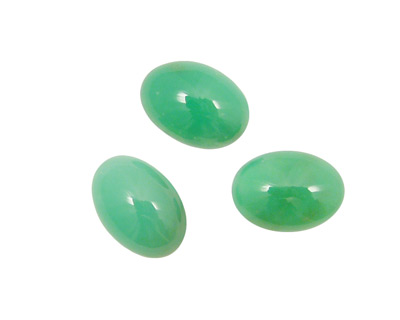 Chrysoprase Oval Cabochon 13x18mm