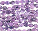 Purple Wave Agate Horse Eye 20x15mm