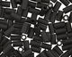 TOHO Opaque Frosted Jet Bugle #1 Seed Bead