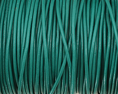 Esmeralda Round Leather Cord 2mm