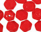Czech Fire Polished Glass Opaque Red Round 6mm