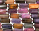 Rainbow Snakeskin Agate Pillow 30x15mm