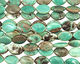 China Variscite Horse Eye 25x16mm