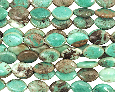 China Variscite Horse Eye 25x16mm