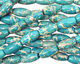 Ocean Blue Impression Jasper Rice 30x15mm