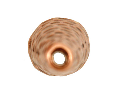 Antique Copper (plated) Small Dimpled Cone 17x6mm