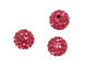Fuchsia Pave Round 8mm (1.5mm hole)