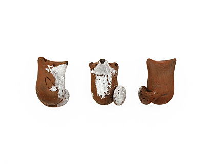 Humble Beads Polymer Clay Fantastic Mr. Fox 19-20x15-16mm