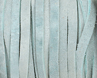 Sky Blue Suede Leather Lace 3mm