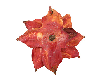 Patricia Healey Copper Stacked Pointed Flower Pendant 55mm