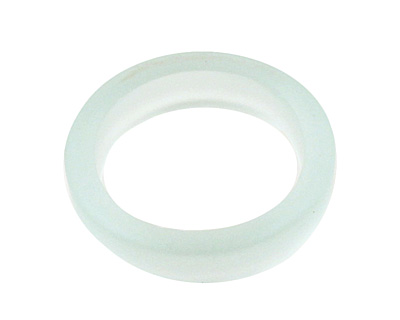 Trinket Foundry Seafoam Found Glass Bottle Ring 27-29x5-7mm