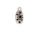 TierraCast Antique Silver (plated) Imagine Charm w/ Glue In10x20mm