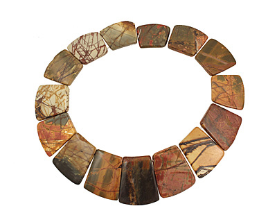 Red Creek Jasper Graduated Ladder 25-29x20-34mm