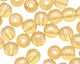 Czech Glass Luster Iris Topaz Round 4mm