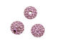 Lilac Pave Round 8mm