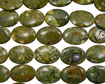Rhyolite Flat Oval 35x25mm