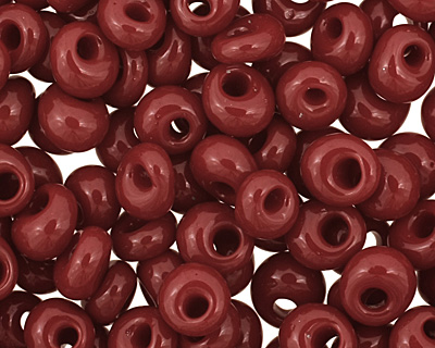 TOHO Opaque Oxblood Magatama 3mm Seed Bead